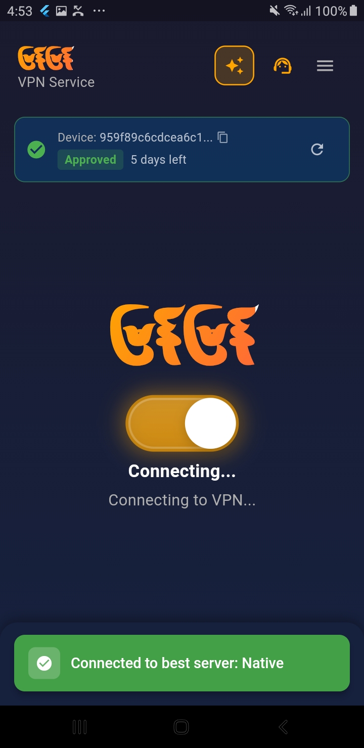 Myan Myan VPN Connection
